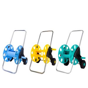 Wheeled Hose Trolley 50 Metre Assorted Colours